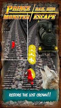 Prince Endless Run - Temple Rail Road Wolf Runner screenshot 2