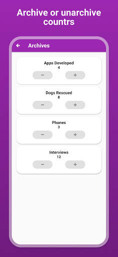 Countr - Tally Counter App screenshot 2
