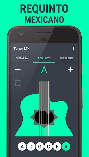 Tuner MX - Afinador Guitarra y Requinto Mexicano. screenshot 2