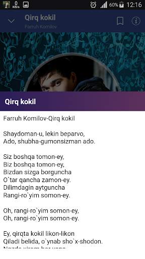 Farruh Komilov qo'shiqlari screenshot 5