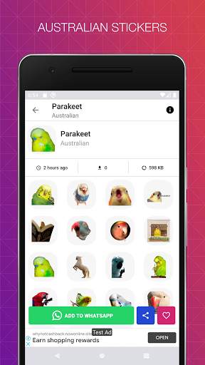 Australia stickers for WhatsApp / WAStickerApps screenshot 3