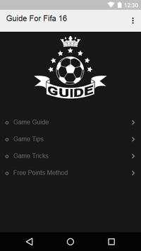 Cheats For Fifa 16 screenshot 2