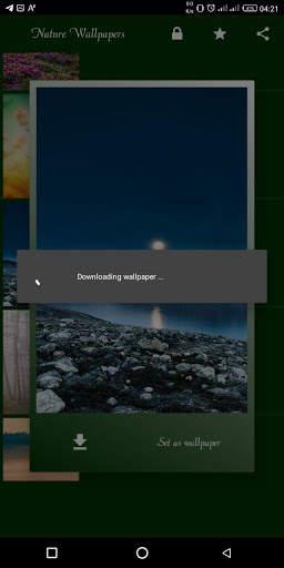 HD Nature Wallpapers - Set or Save while Offline screenshot 4