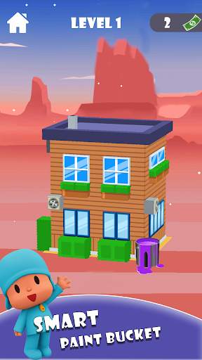Color House Wall 3D screenshot 1