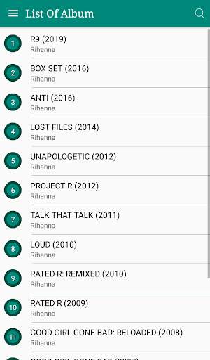 Rihanna Songs Lyrics screenshot 4