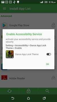 Dance App Lock Theme screenshot 4
