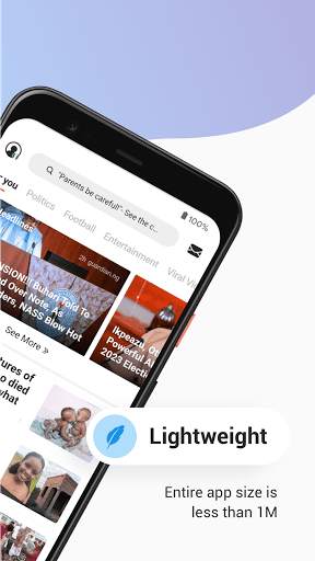 Opera News Lite - Data Hemat, Banyak Berita screenshot 2