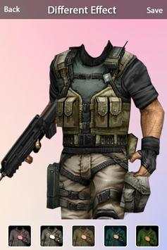 Soldier Photo Suit : Army Suit screenshot 4