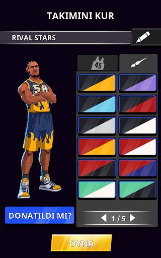 Basketbol - Rakip Yıldızlar screenshot 18