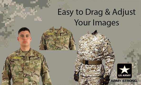 US Army Suit Editor Uniform Changer 2017 screenshot 3
