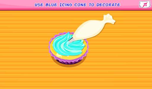 Kitty Cupcakes Cooking Games screenshot 2