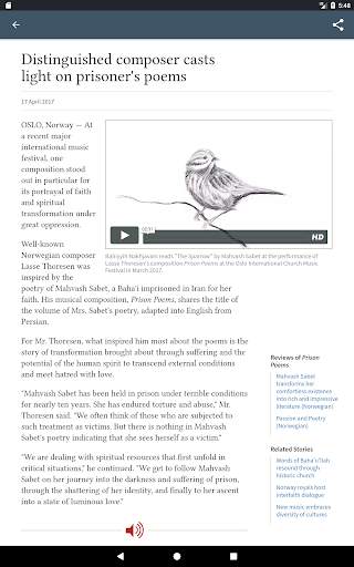 Bahá’í World News Service (BWN screenshot 14