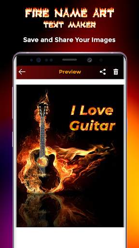 Fire Name Art Text Maker screenshot 5