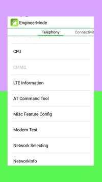 Engineering Mode MTK screenshot 4