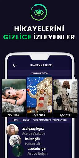Stalker  Instagram için Takipçi Analizi screenshot 3