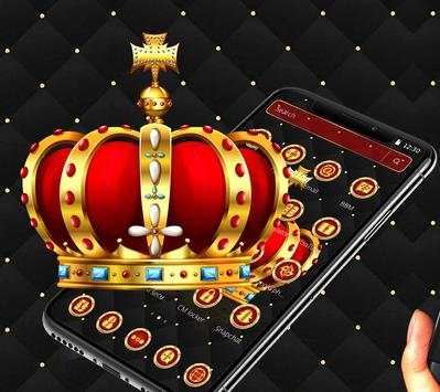 Royal Golden King Crown Theme screenshot 2