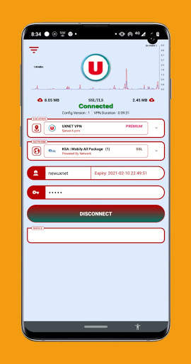 UXNET VPN screenshot 6