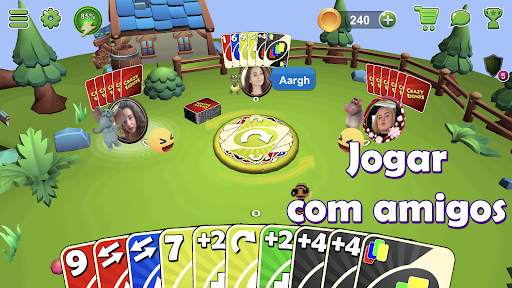 Crazy Eights 3D Jogo de cartas screenshot 2
