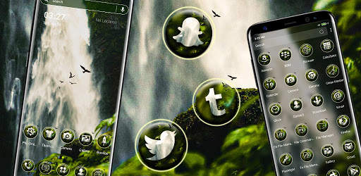 Waterfall Launcher Theme screenshot 5