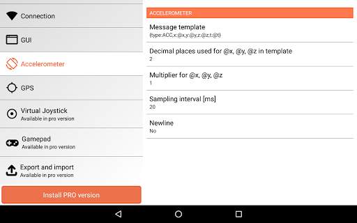 Wifi Device Control Free - To control robots! screenshot 14
