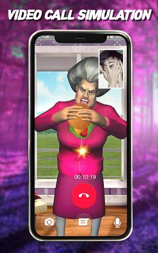 Fake video Scary Teacher - Fake Call Simulation screenshot 5