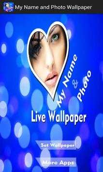 My Name and Photo Wallpaper screenshot 1
