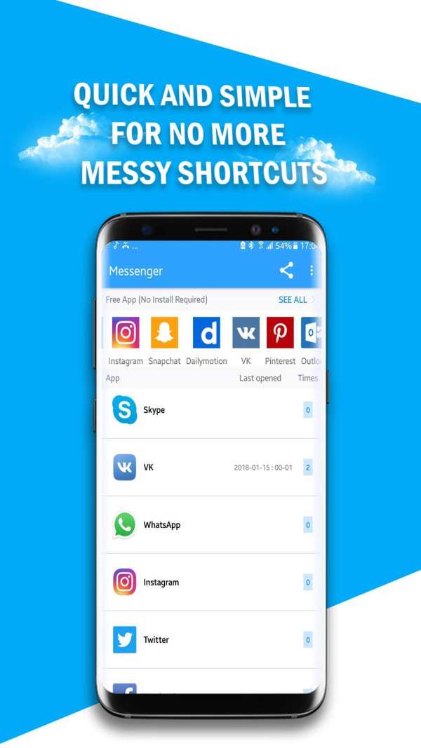 Messenger App - Lite Messenger Lite screenshot 4