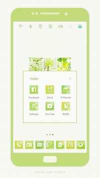 Spring Greenery Launcher theme screenshot 2