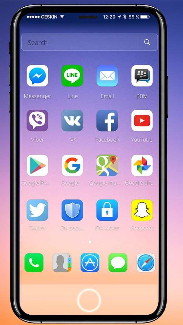Theme for iPhone 8 screenshot 5
