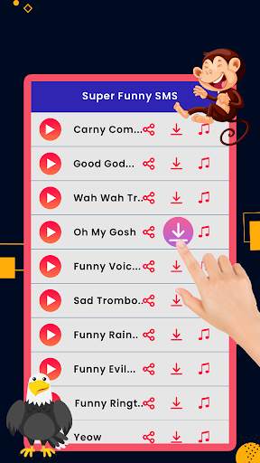 Super Funny SMS & Notification Tones screenshot 5