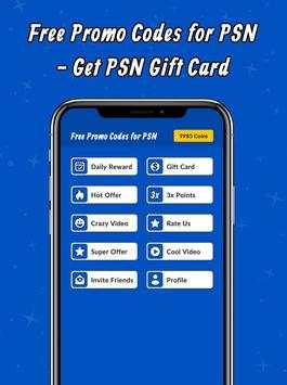 Free Promo Codes for PSN - Get PSN Gift Card screenshot 3