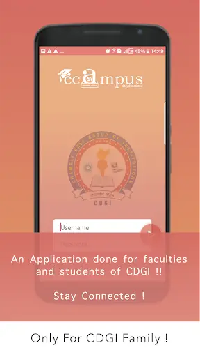 CDGI eCampus screenshot 1