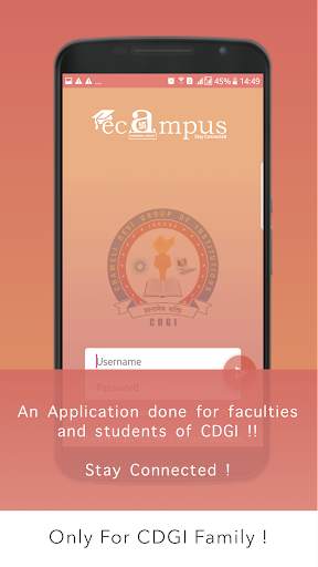CDGI eCampus screenshot 1