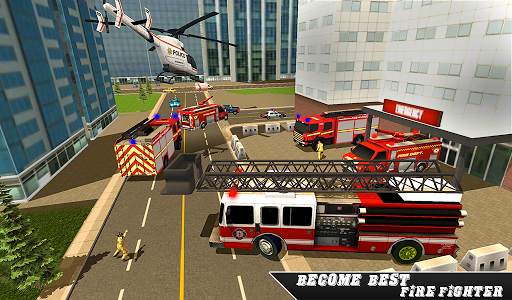 Airplane Fire Fighter  Ambulan screenshot 4