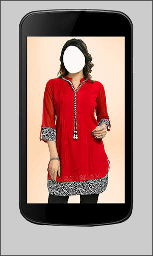 Women Short Kurti Tops Photo screenshot 3