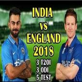 India vs England Schedule 2018 icon