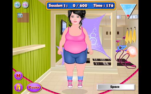 Fat To Slim Fitness Girl Game screenshot 4