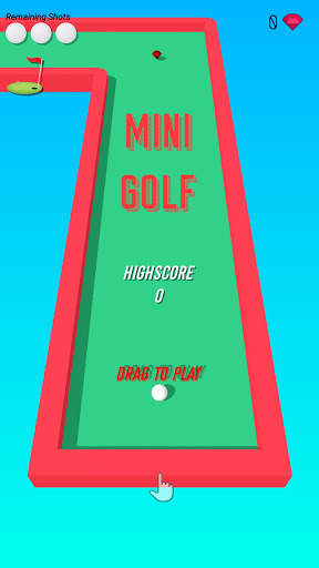 Mini Golf 3D स्क्रीनशॉट 1