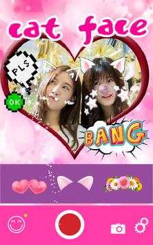 Selfie Cat Face Camera screenshot 2