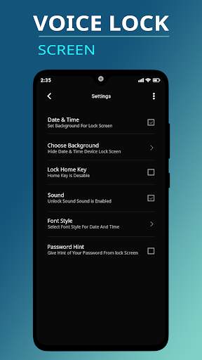 Voice Lock Screen 2020 6 تصوير الشاشة