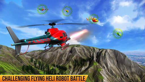 US Car Robot Bus Transform : Helicopter Robot Game screenshot 3