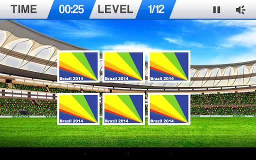 Football World Cup 2014 Memory screenshot 2