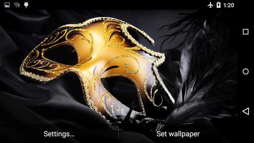 Mask Live Wallpaper 4K screenshot 2