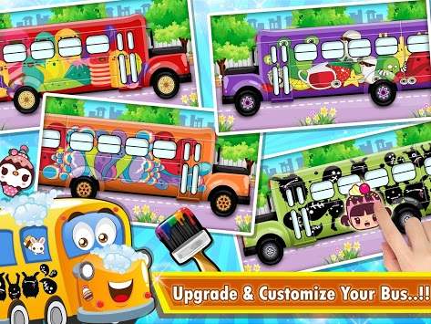 Kids School Bus Spa Simulator screenshot 9