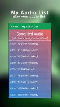 Video To Audio Converter screenshot 4