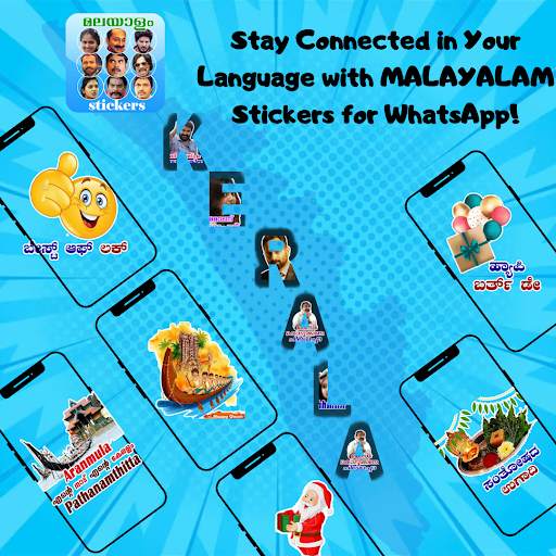 Malayalam WAStickers for Chat screenshot 7