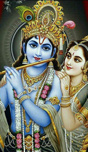 Radha Krishna Mobile Wallpaper скриншот 4