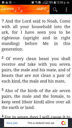 Holy Bible Amplified Classic Edition(AMPC) screenshot 2