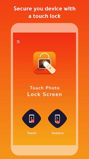 Touch Photo Lock Screen screenshot 1
