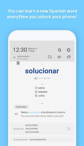 WordBit Spanish (for English) screenshot 2